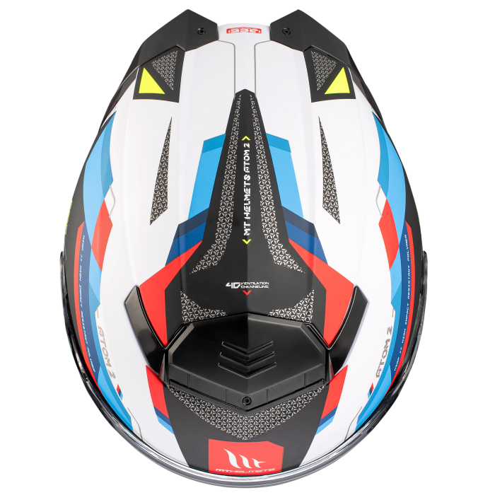 Купити мотошолом MT Helmets Atom 2 SV Bast A0 Pearl Gloss